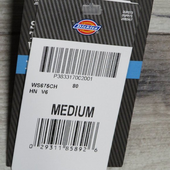 Dickies* Men's Short Sleeve Button Down Double Chest Pocket Shirt~ Size Medium - Picture 6 of 13